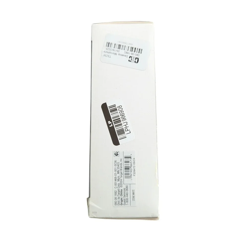 Z2N Desktop Microphone Stone White 6' USB cable‎ Compatible w/Mac & PC By heyday